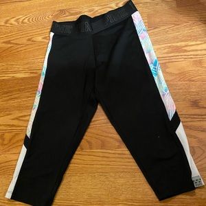 Pink Victoria’s Secret athletic leggings